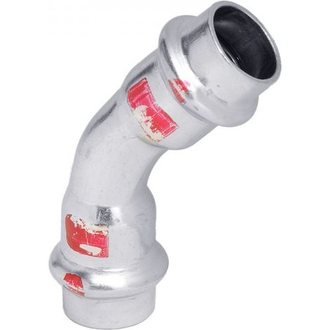 Raccord Viega 45° elbow fitting acciaio inox 28mm