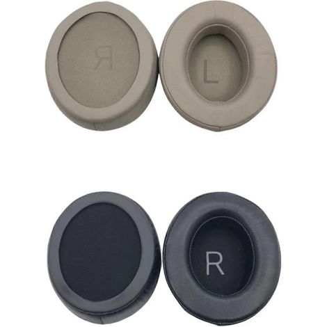 Coussinets d'oreille noirs pour casque sans fil MOMENTUM 3.0 (1/5)