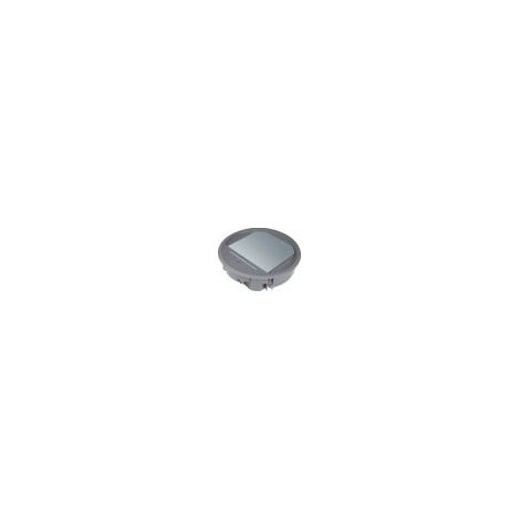 Boîte sol ronde 12 mod grise - GOULOTTE INSTALLATIO HAGER VR06057011