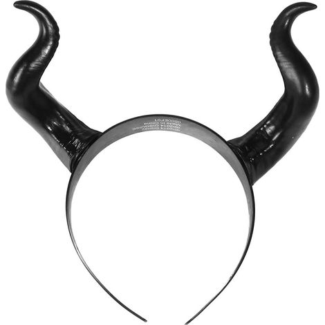Serre-tête cornes de taureau Halloween, accessoire de costume fête déguisement, bandeau animal pour photo et mascarade (1/5)