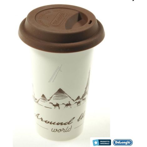 TAZZA TERMICA ORIGINALE MACCHINA DA CAFFÈ DE LONGHI  50 ml 5513281041 (1/2)
