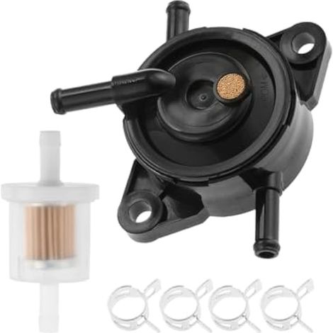 49040-0770 Pompe à carburant, remplace pour moteurs Kawasaki FS600V FR541V FX751V, compatible avec tondeuses autoportées John-Deere WG32A, 647A, QuikTrak Z445, Z910A (1/4)