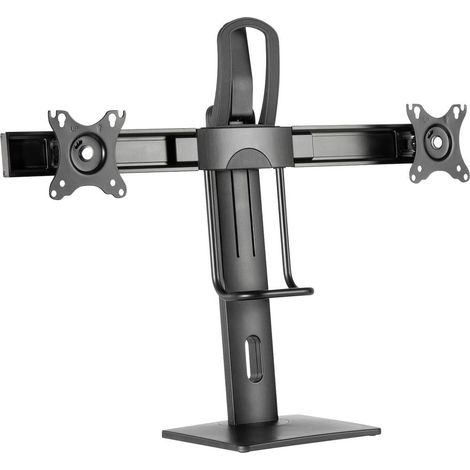 My Wall Supporto da tavolo per monitor HL 19 L 1 Display: (s) 43,2 cm (17) - 68,6 cm (27) Nero Ruotabile, Inclinabile (1/5)