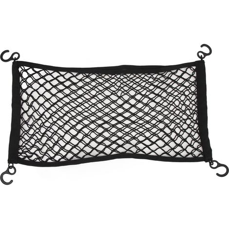 Filet de chargement élastique pour chariot de camping, conception à crochets en latex, bande de fixation en caoutchouc, double couche maille pour extérieur (1/5)