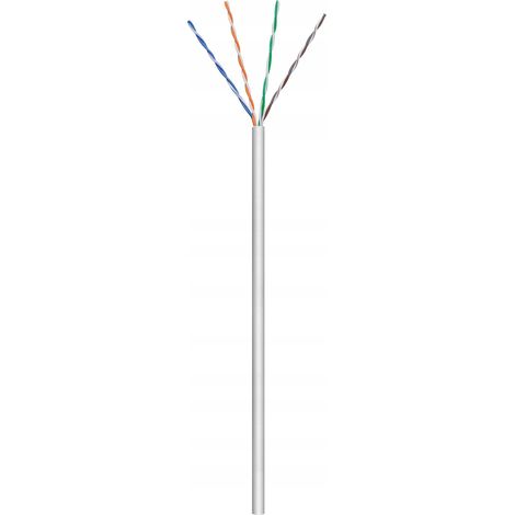 MicroConnect U/UTP CAT5e 100m PVC grigio