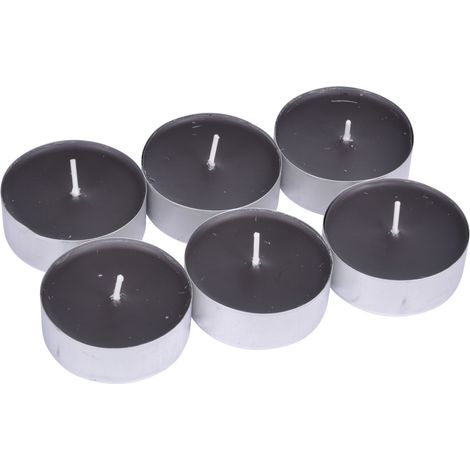 Lot de 6 maxi bougies chauffe plat 5.5 cm bois de cedre (1/2)