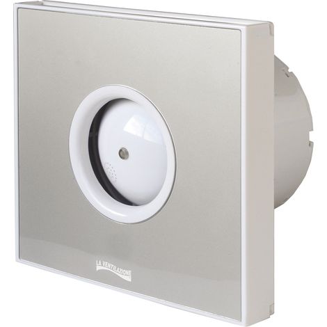 Extracteur d'air hélicoïdal GIOTTO 230V Ø100mm - Gris - First Plast (1/2)