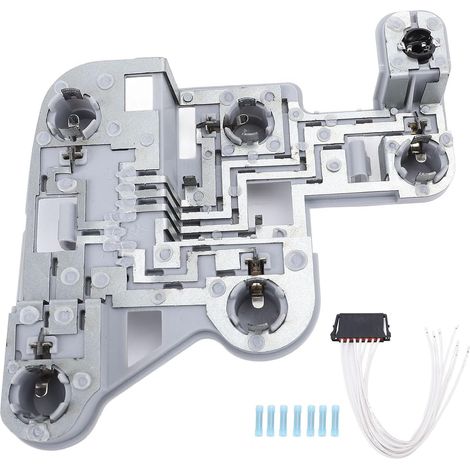 Support de Douille D'ampoule de Feu Arrière, Support de D'ampoule de Feu Arrière avec Faisceau et Borne, pour Remplacement C250 C300 C350 C63 AMG 2008 à 2014 (Gauche : 2048201500) (1/5)