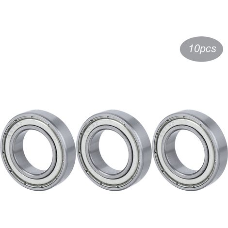 10 roulements de broche 6903Z, pièces mécaniques, accessoire de tour, roulement à gorge profonde, acier plat (1/5)