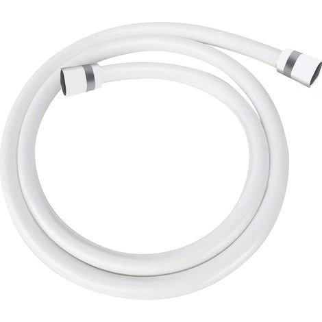 Tubo flessibile per doccia 150 cm in PVC colore bianco