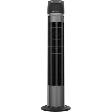 Cecotec Ventilador de Torre con Mando a Distancia y Temporizador EnergySilence 7050 SkyLine Control. 45 W, Altura 33"