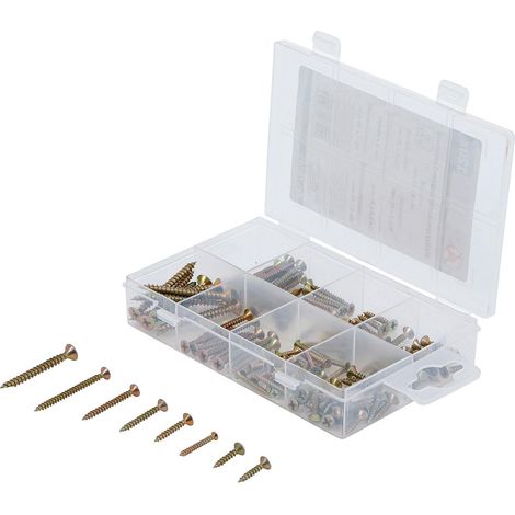 Juego de tornillos BGS Do It Yourself plateado 7 tamaños 120
