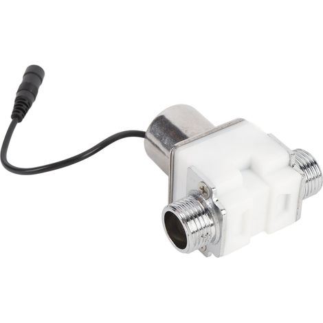 Électrovanne à impulsion pour la régulation d'eau G1/2 po CC, plastique, acier inoxydable, interrupteur automatique, raccord (1/5)