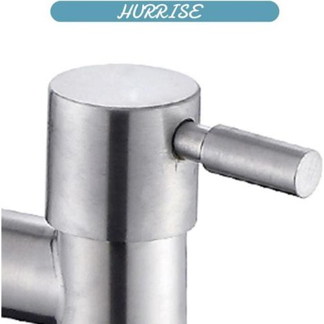 Robinet - Acier Inoxydable - Pour Machine À Laver - Diamètre 20 mm - Température Max 90 °C - 1 Pièce (1/5)