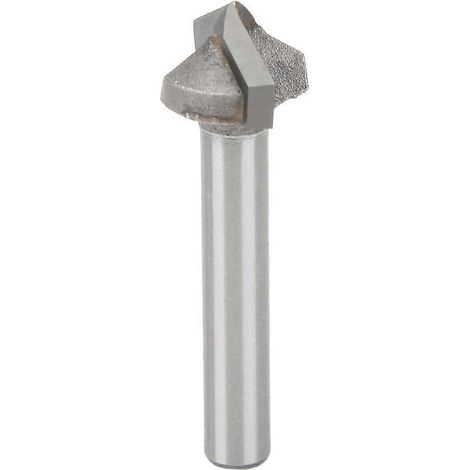 Fräserblattdurchmesser 16 mm, V-förmig, Wolframstahl, Gravur- und Fräser für CNC-Fräsen, Nutfräser