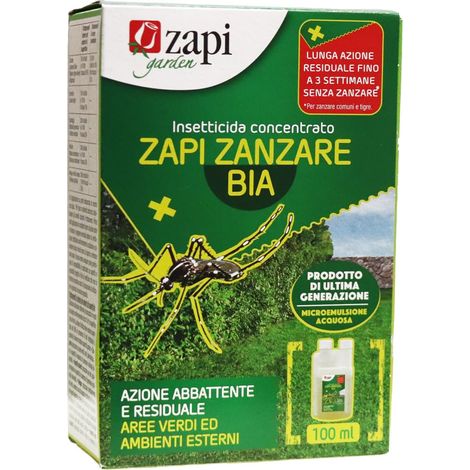 Insetticida Zanzare Bia Verde Concentrato 100 ml Zapi (1/5)