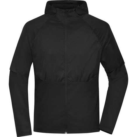 James & Nicholson Laufjacke Herren JN1390 Gr. L black