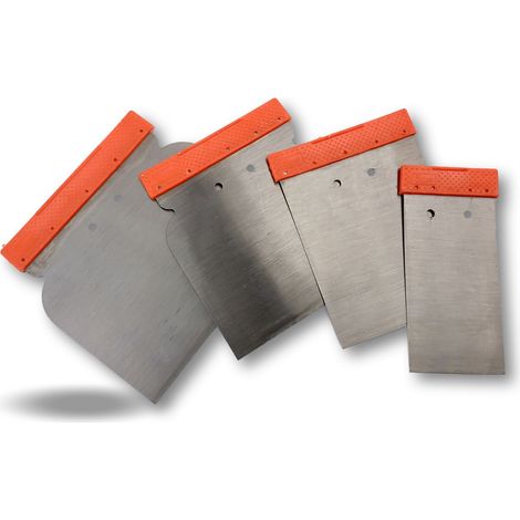 Trousse de 4 couteaux de carrossier Avec ou sans cale à poncer - Quantité x 1 - Kit 4 couteaux (1/5)
