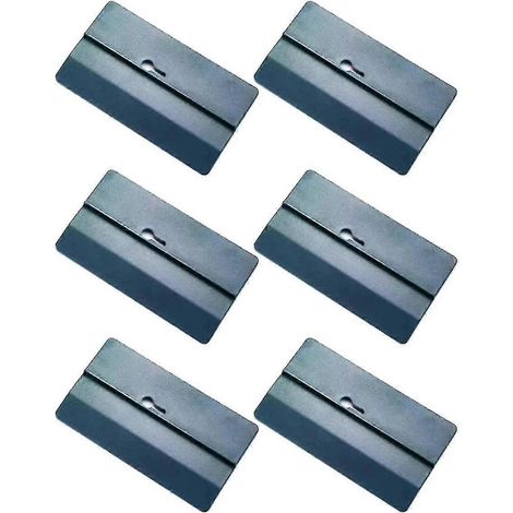 Kit de fixation pour plaques de plâtre (6 pièces) - Supports de fixation pour cloisons sèches - Supports pour plafonds de salles de réunion et murs inclinés - Charpentier (1/5)