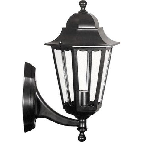Farol de Pared con 6 Lados y Soporte Bajo
