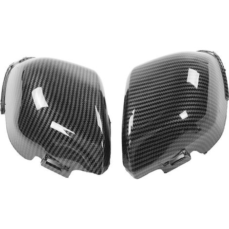 Deux caches latéraux pour filtres à air de carburateur, style fibre de carbone, compatibles avec Honda VTEC 4 2009-2012 CB400 (1/5)