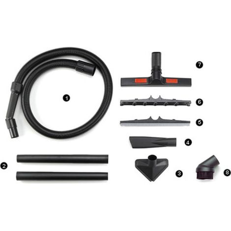 Aspirateur industriel, 50 HD, eau et poussière Gisowatt 99100B5N