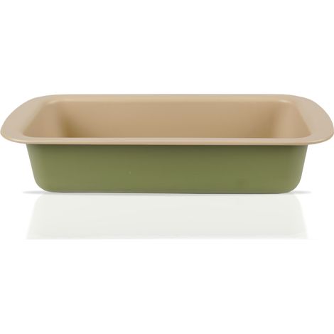 Terraillon Brotbackform Kastenform 25 x 11 x 6cm, antihafteschichtet aus Carnauba Wachs, klassische Backform, Stahl (1/5)