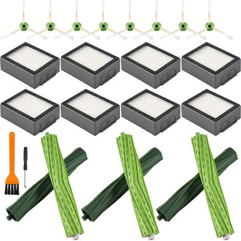 Brosse de filtre HEPA de rechange pour aspirateur robot iRobot Roomba séries I7, E5, E6 et I3. (1/5)