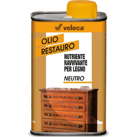 OLIO PER MOBILI RESTAURO NOCE 250ML VELECA