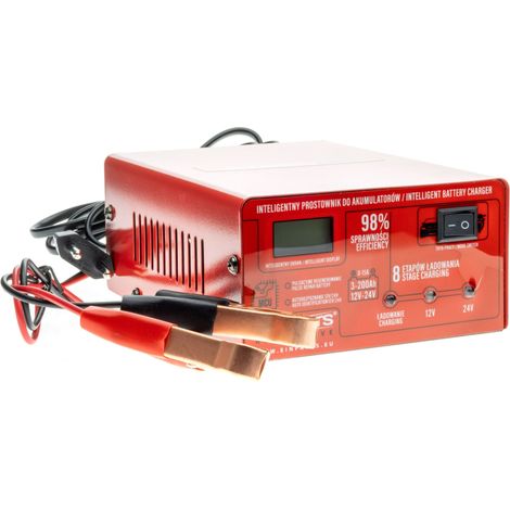 Raddrizzatore 12/24V 15A con funzione di riparazione, 8 fasi di carica, EPCBC03 (1/5)