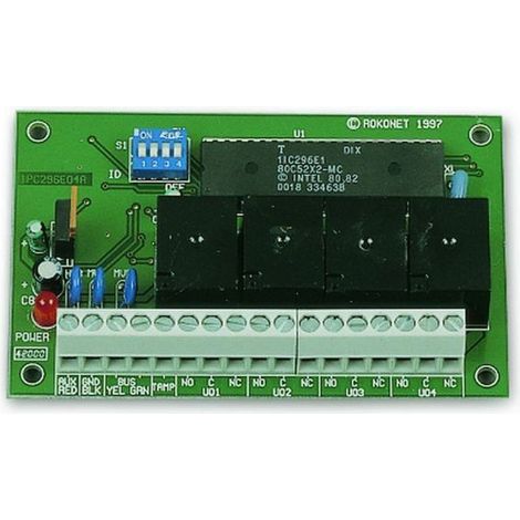 Risco modulo a espansione uscite a 4 rele - RP296E04000A