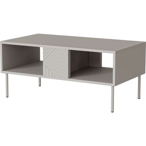 Mesa de centro Doctrina I , 46x55x100cm, Diámetro: 0, Aglomerado laminado, Angular