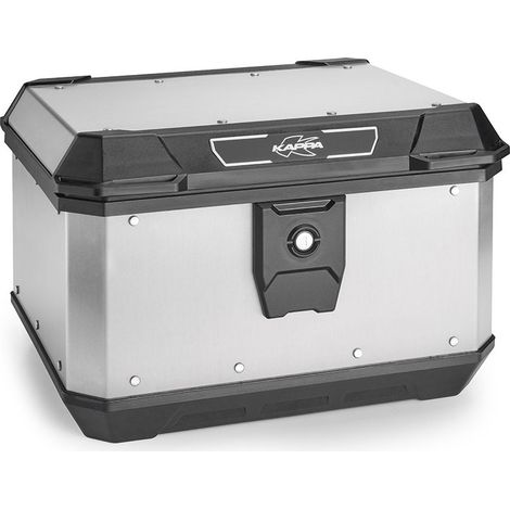 KAPPA 2026/01 MONOLOCK CENTRAL CASE 40L KMX400A K'METROBOX ALUMINIUM ARGENT