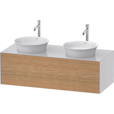 Duravit White Tulip, Waschtischunterbau wandhängend, Breite 1300 (1/2)