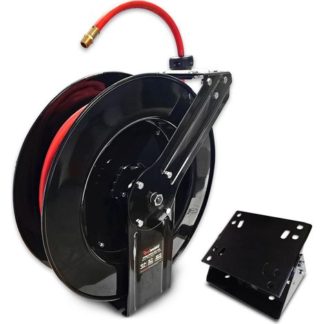 ROBUSTO TUBO ARIA IBRIDO 3/8 x 20 M 300PSI+Supporto a parete