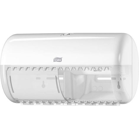 Tork dispensador de papel higiénico blanco compacto funcional