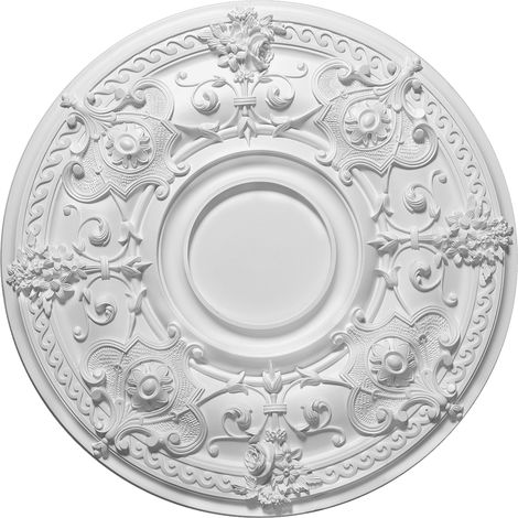 Rosace plafond 70,5 cm R040 - Polyuréthane (1/2)