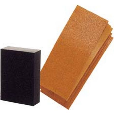 1BLISTER KIT 25 FOGLI CARTA ABRASIVA E SPUGNA ABRASIVA - PG VL906