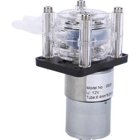 Leistungsstarke, korrosionsbeständige, selbstansaugende Vakuum-Schlauchpumpe mit 12-V-Gleichstrommotor (1/5)
