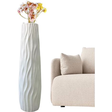 Grand vase décoratif de sol de 58 cm - Grande décoration de (1/5)