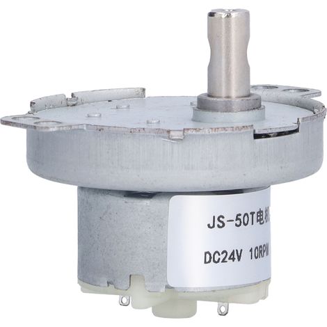 Moteur synchrone 10 tr/min 24V CC pour ventilateur chauffage climatisation, moteur électrique rotatif, pièce de rechange, usage domestique (1/5)