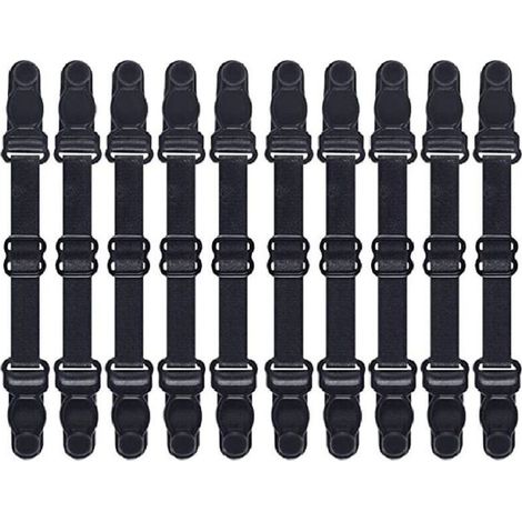 Ecleanfy - 10pcs Attache Masque,Crochet Masque,Extenseur Masque,Attache Masque Chirurgical Pour Toutes Tailles, Réduit la pression et améliore le confort (1/4)