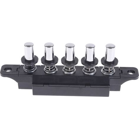 1 Clavier de commande,5 boutons,résistant,métal et plastique,pour hotte de cuisine (1/5)