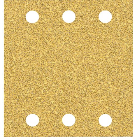 50x Feuilles abrasives EXPERT C470 à 6 trous pour ponceuses vibrantes (1/5)