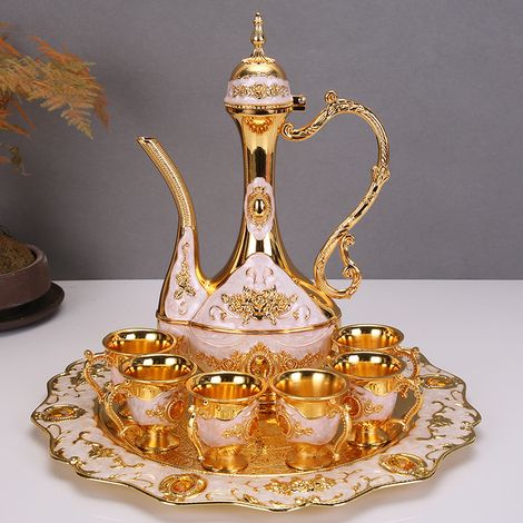 (Jinbai) Ensemble de verres à vin en alliage pour Baijiu (1/3)