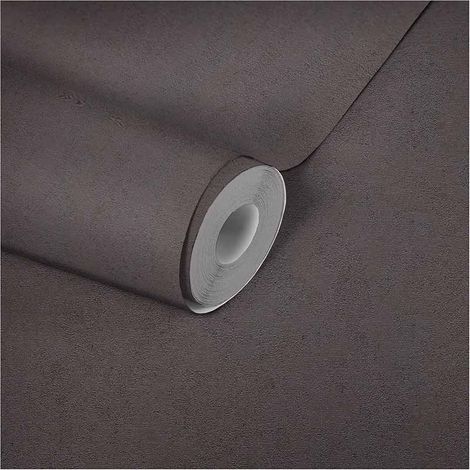 Papier peint gris anthracite uni pour salon moderne Tapisserie grise pour chambre adulte Papiers peints pour cuisine (1/5)
