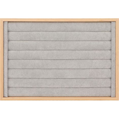 Armoire de rangement à 7 rangées de plateaux annulaires avec tiroirs, 35,524,53cm, grise. (1/5)