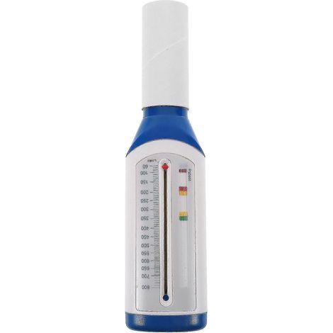 Spiromètre portable, débitmètre de pointe, mesure du débit expiratoire pour le diagnostic de l'asthme et la surveillance de la fonction respiratoire chez l'adulte (1/2)
