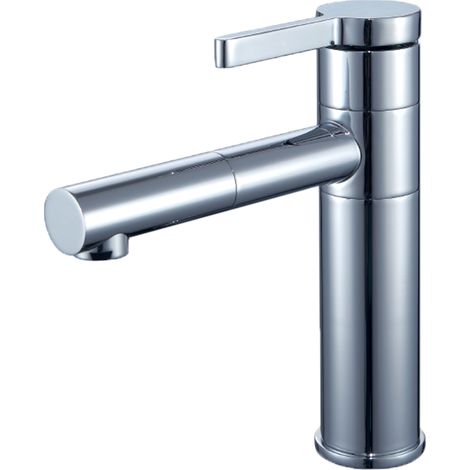 Essebagno Ultrate niedrige verchromte Waschtischarmatur