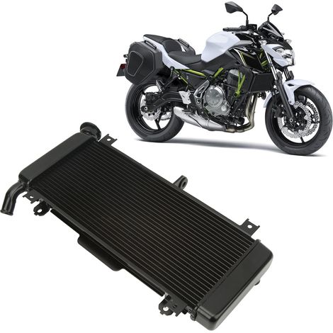 Ensemble radiateur/refroidisseur/vase de refroidissement compatible avec Kawasaki Ninja 650 Z650 ER650 2017-2022